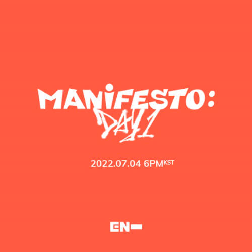 ENHYPEN - MANIFESTO : DAY 1